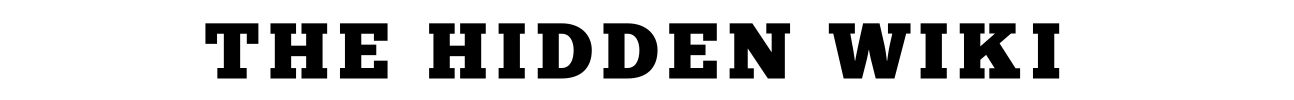 The Hidden Wiki - Website Header Banner